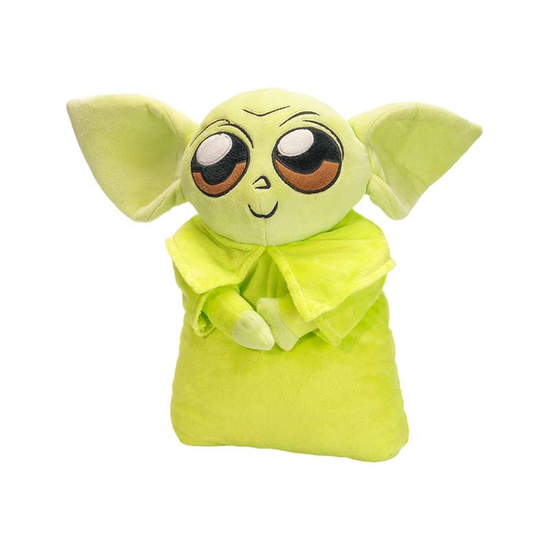 Mainan mewah haiwan fantasi boneka yang comel digunakan untuk memanaskan tangan