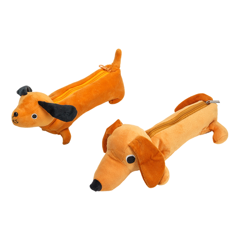 Bekas pensel mewah berbentuk Dachshund
