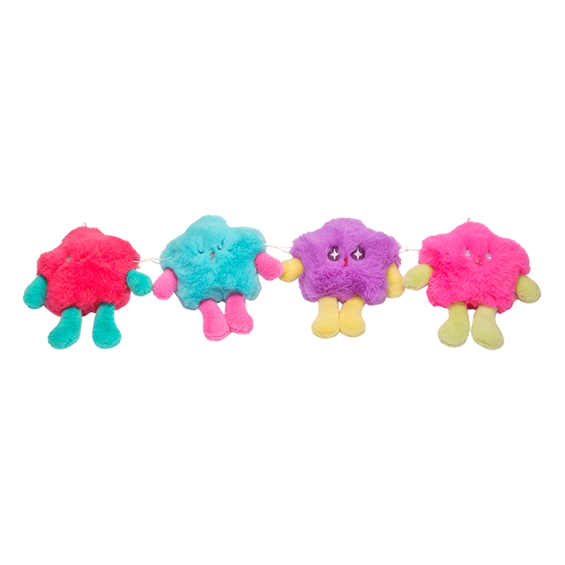Mainan mewah raksasa gebu comel berwarna-warni Mainan mewah raksasa gebu comel berwarna-warni